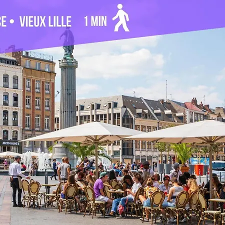 Superbe Sur La Grand Place, Avec Vue ! Lägenhet Lille